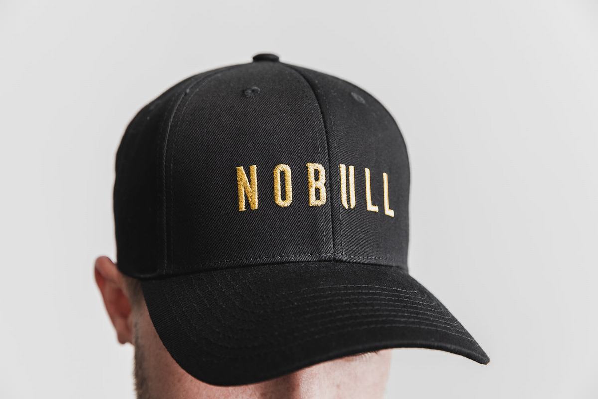 Black Gold Men's Nobull Classic Pride Hats | USA195436