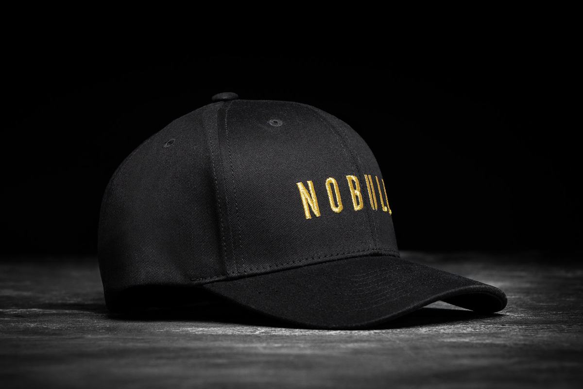 Black Gold Men's Nobull Classic Pride Hats | USA195436