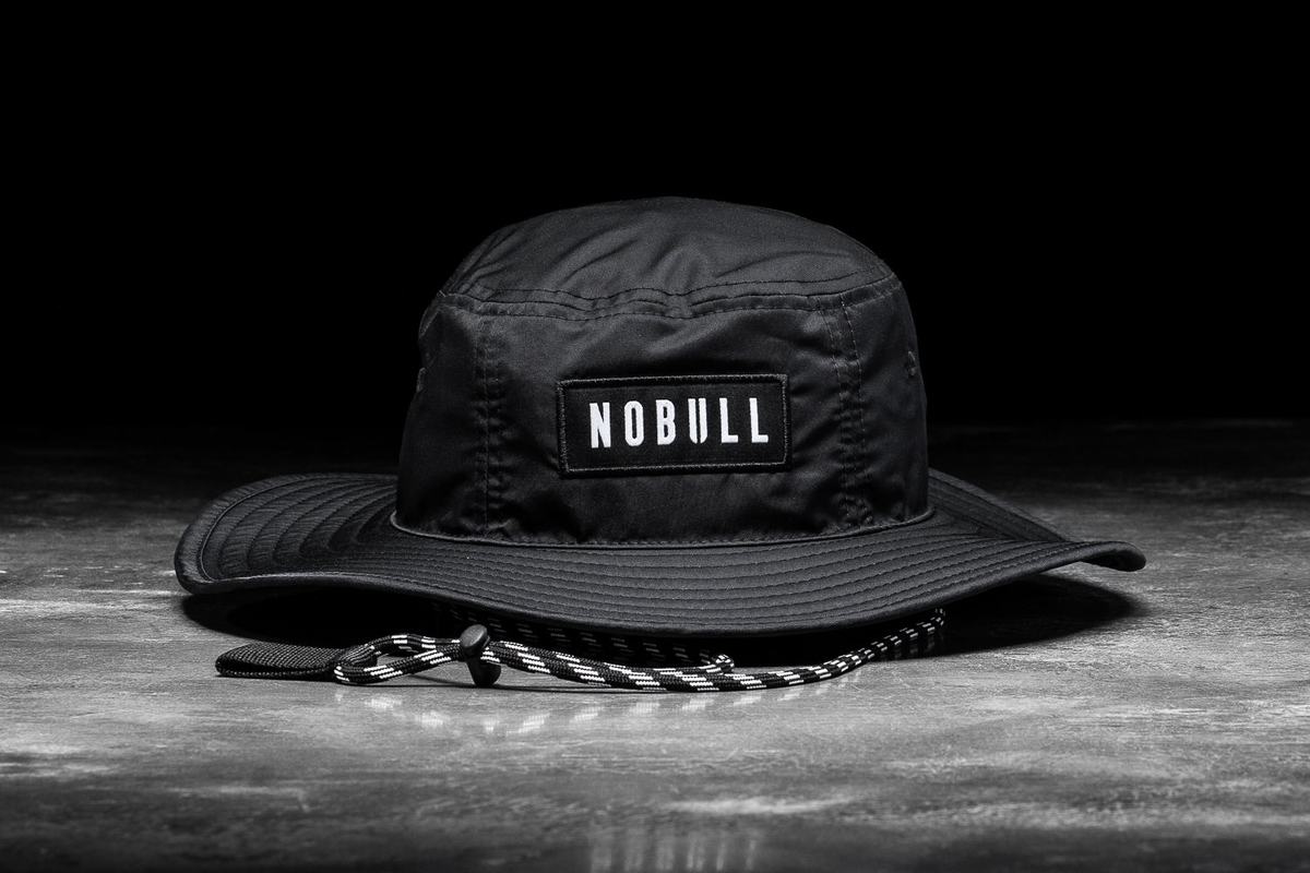 Black Men's Nobull Boonie Hats | USA310475