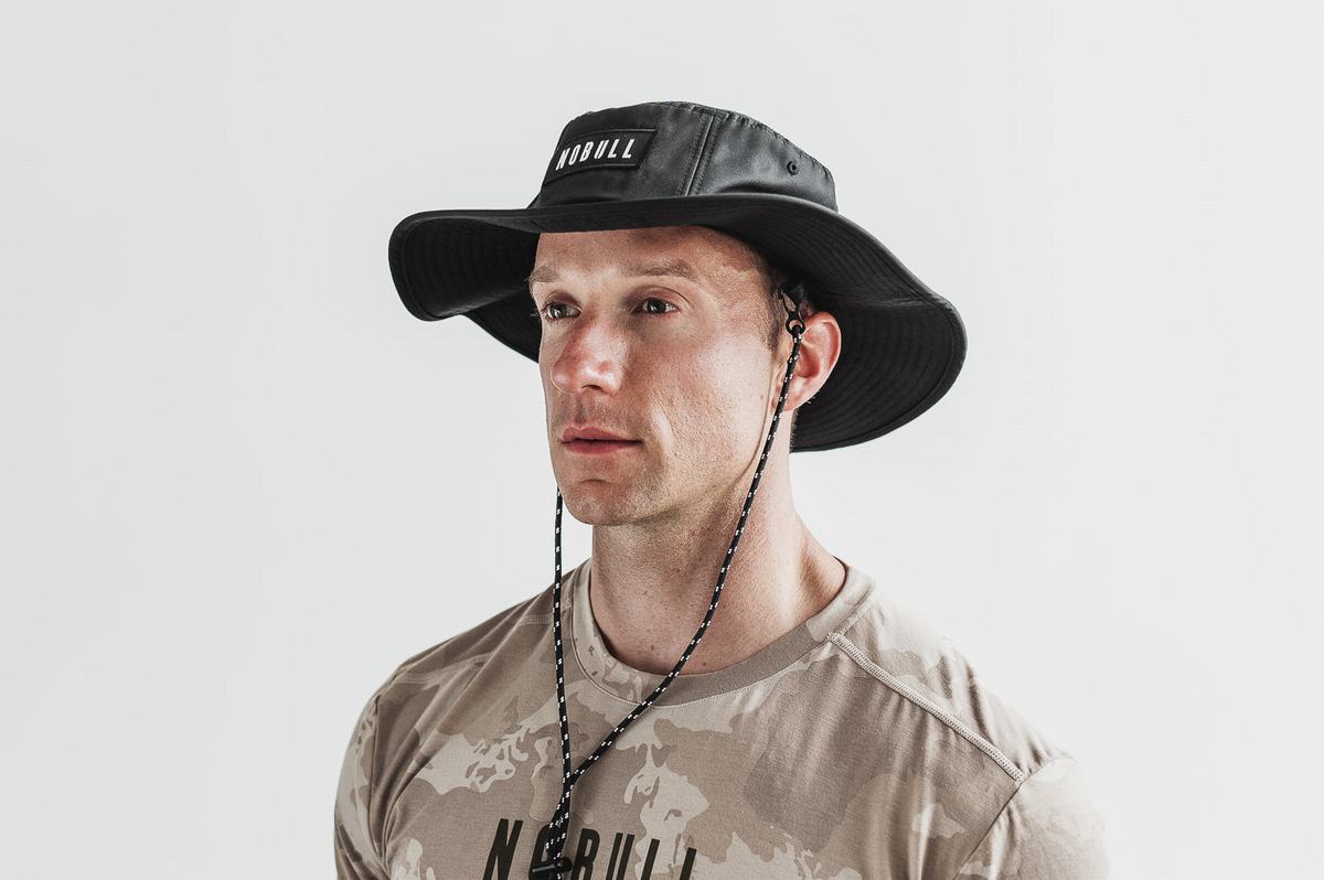 Black Men's Nobull Boonie Hats | USA310475