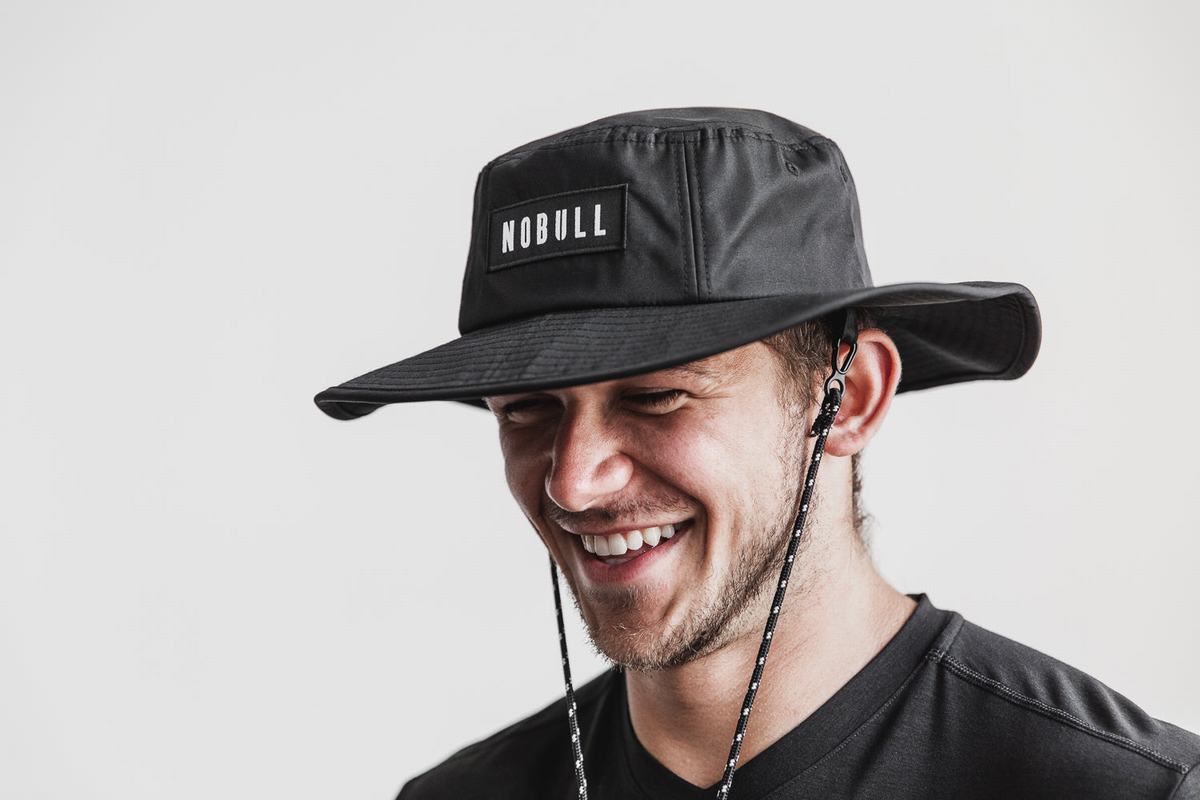 Black Men's Nobull Boonie Hats | USA310475