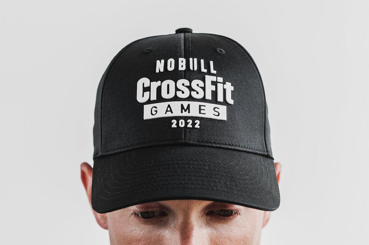 Black Men's Nobull Crossfit Games® 2022 Classic Hats | USA492763