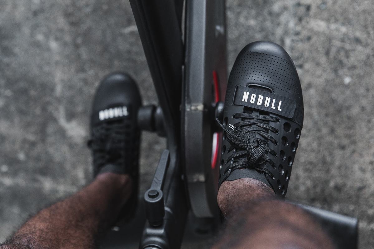 Black Men's Nobull Cycling Shoes | USA638102