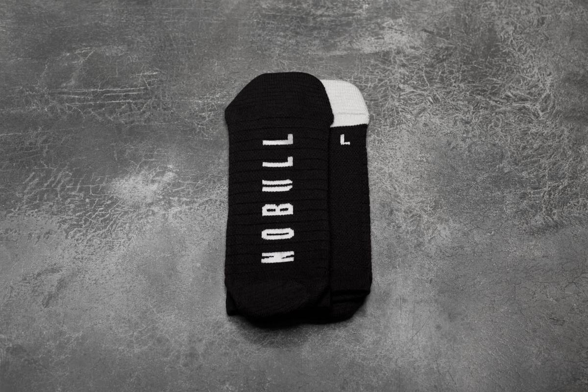 Black Men's Nobull Low Crossfit® Socks | USA740368