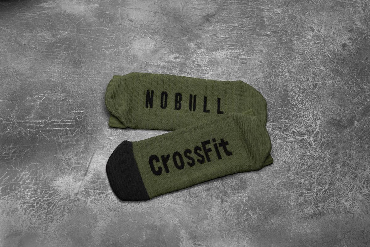 Black Men\'s Nobull Low Crossfit® Socks | USA836592