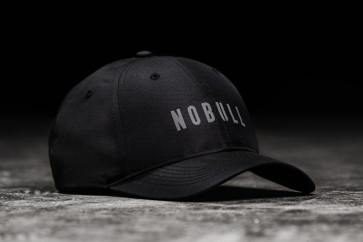 Black Men's Nobull Performance Hats | USA057384