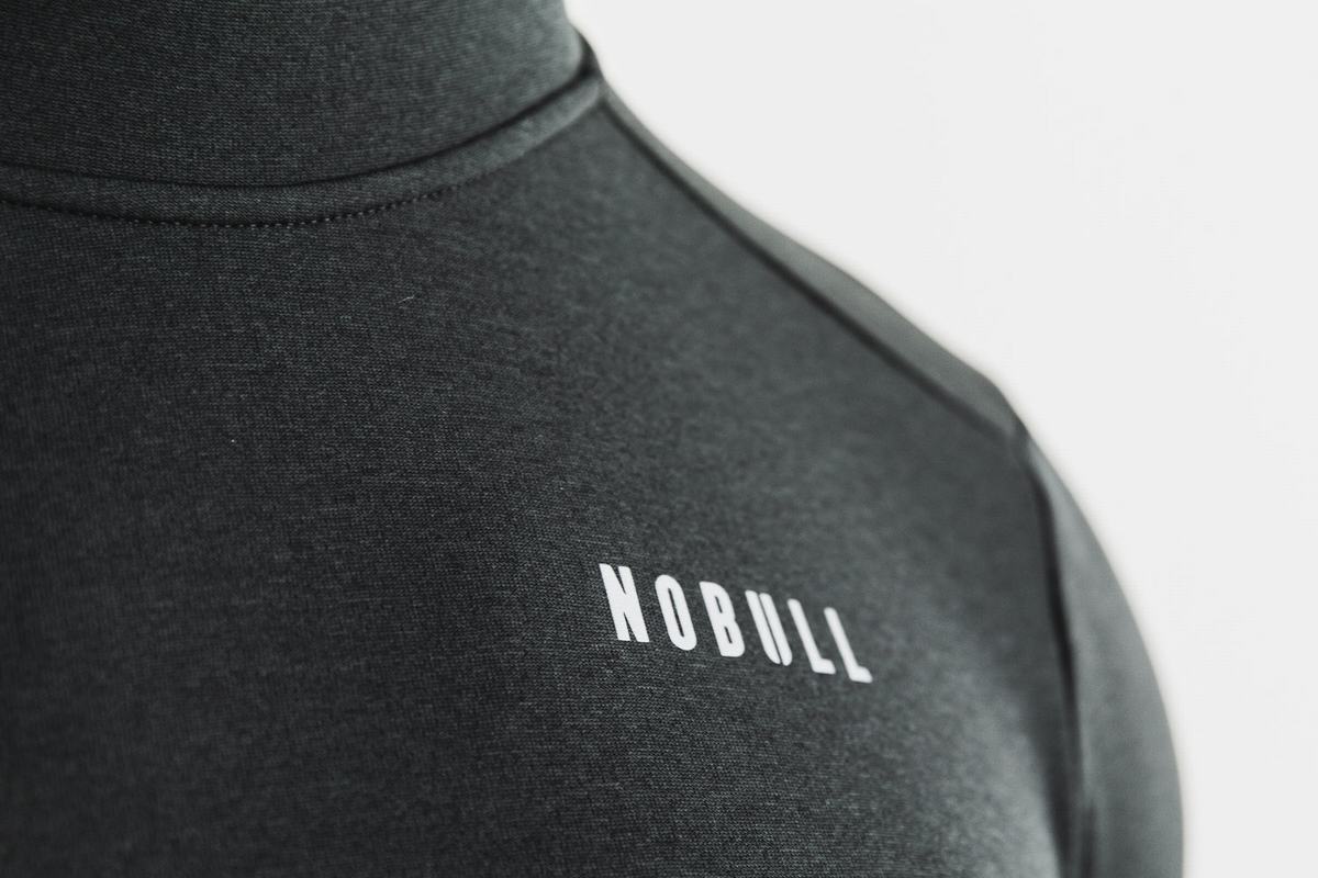 Black Men's Nobull Performance Hoodie | USA720694