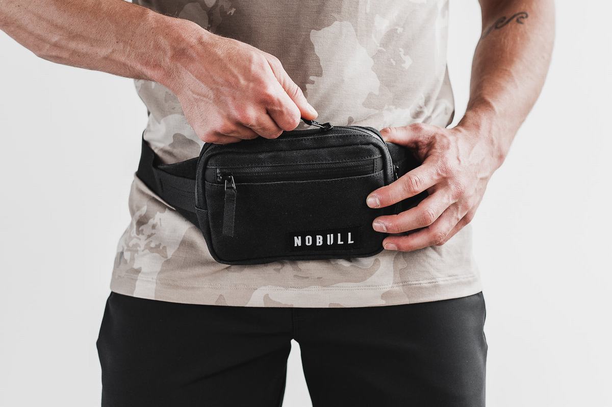 Black Men's Nobull Small Crossbody Bags | USA370685