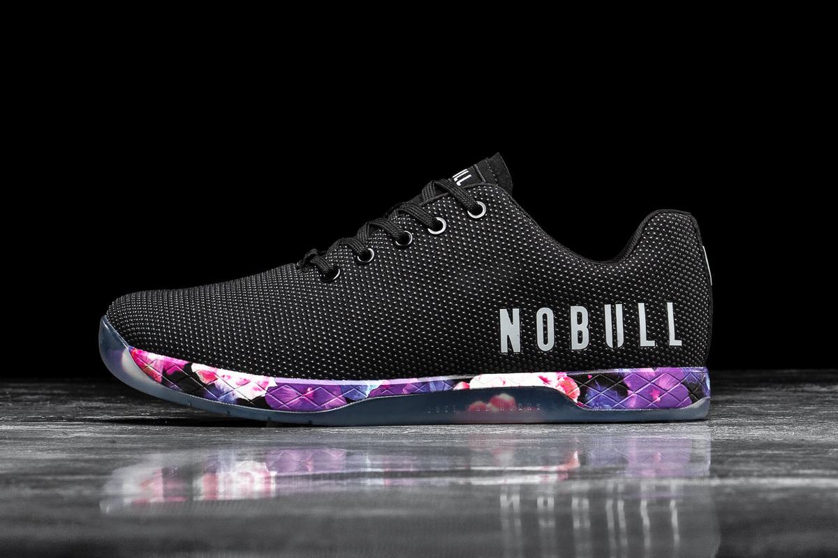 Black Men\'s Nobull Superfabric Trainers | USA716094