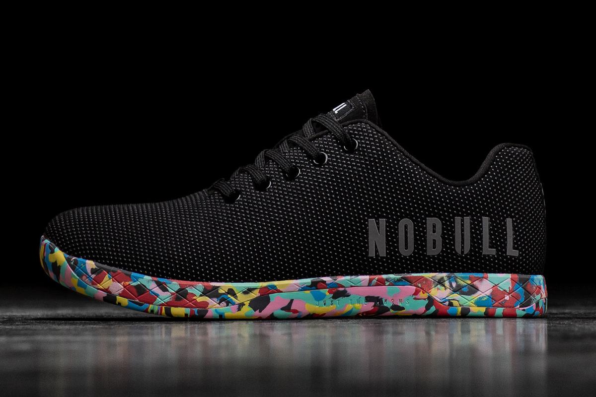 Black Men\'s Nobull Superfabric Trainers | USA927438