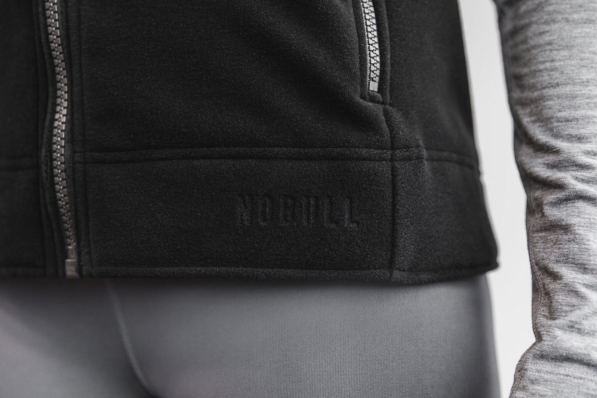 Black Women's Nobull Arctic Vest | USA261340