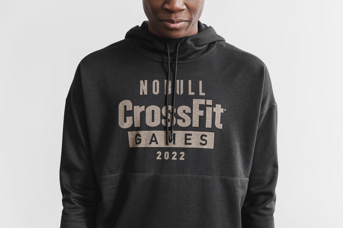 Black Women's Nobull Crossfit Games® 2022 Hoodie | USA084639