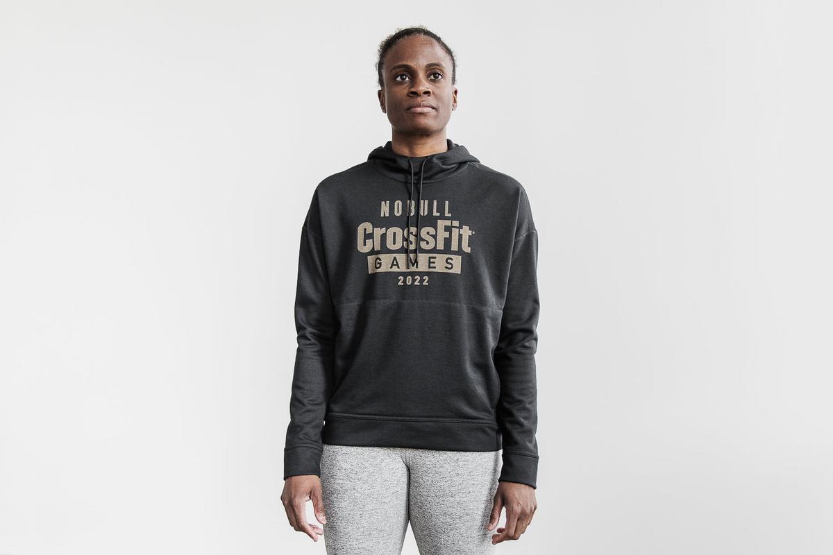 Black Women\'s Nobull Crossfit Games® 2022 Hoodie | USA084639