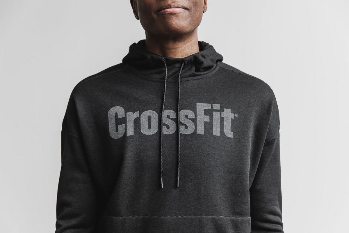 Black Women's Nobull Crossfit® Hoodie | USA513068