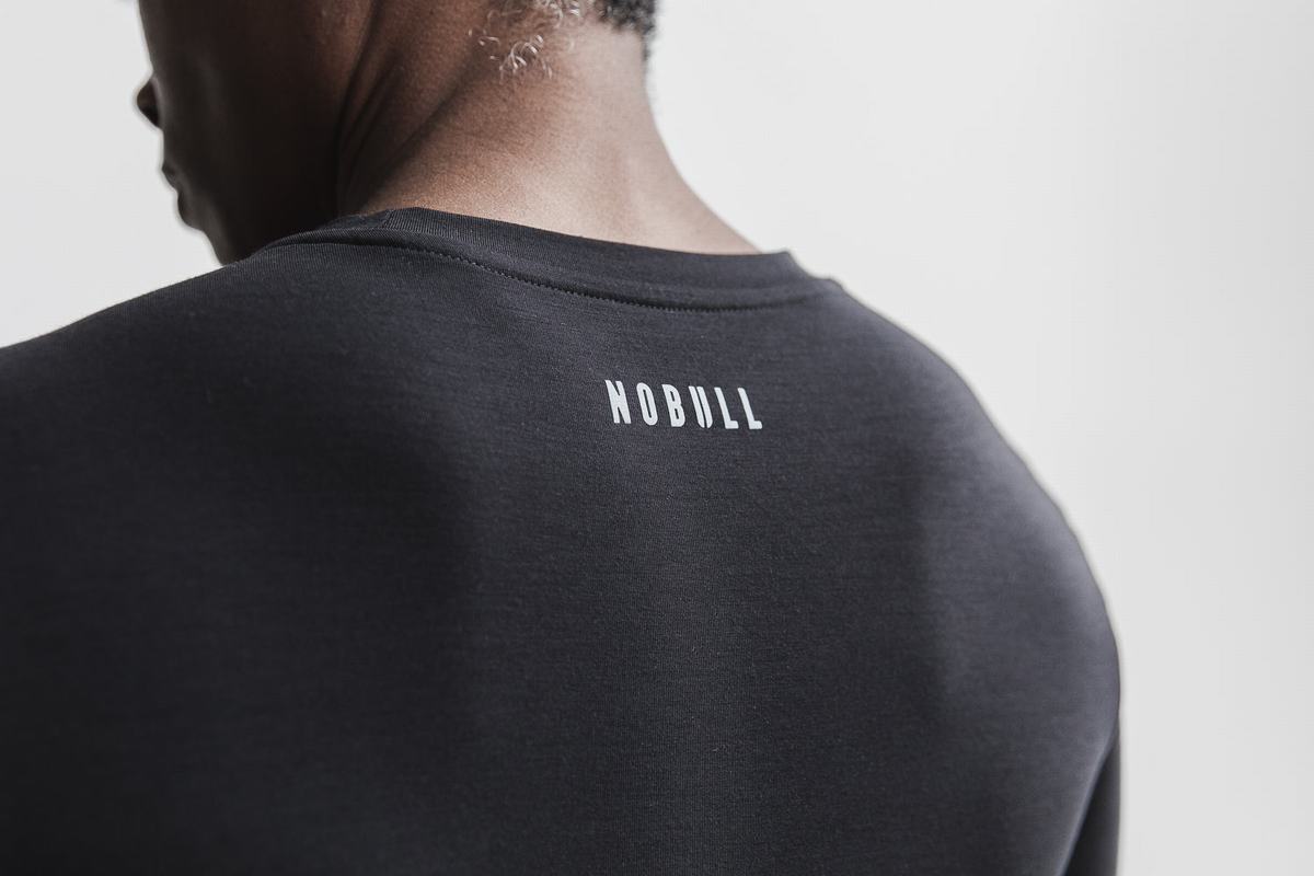 Black Women's Nobull Crossfit® Long Sleeves | USA298164