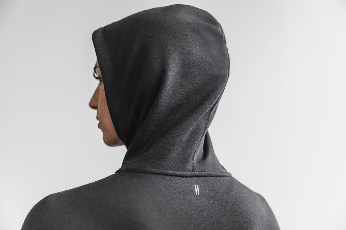 Black Women's Nobull Hoodie | USA571806