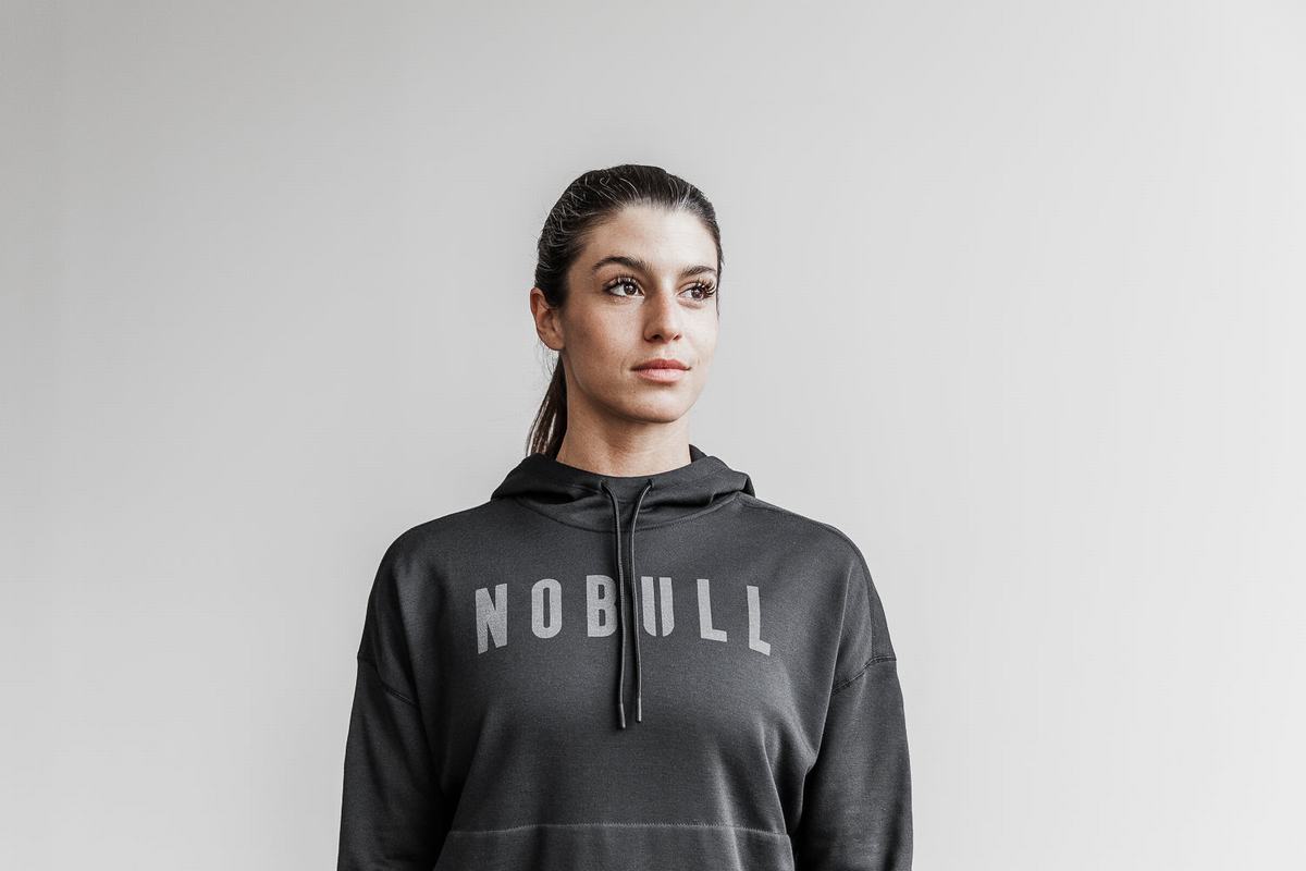 Black Women's Nobull Hoodie | USA571806