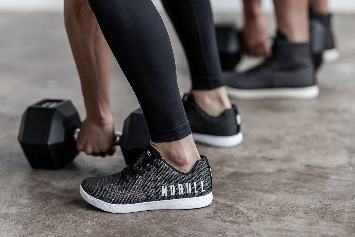 Black Women's Nobull Superfabric Trainers | USA915762