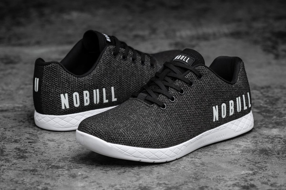 Black Women's Nobull Superfabric Trainers | USA915762