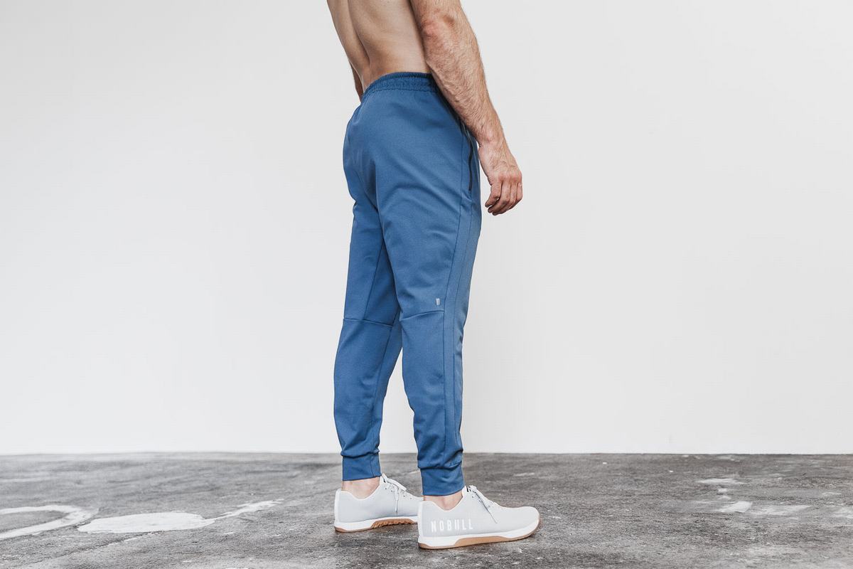 Blue Men's Nobull Joggers | USA951630