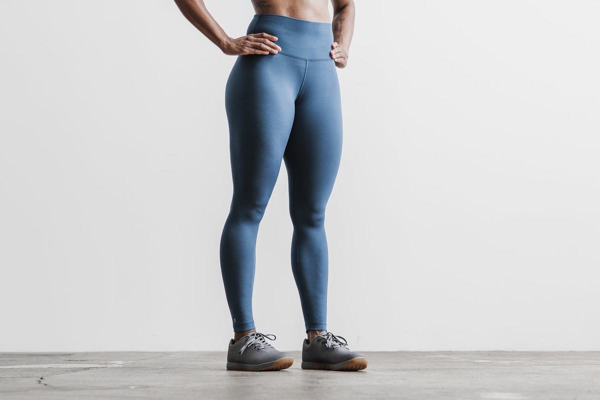 Blue Women's Nobull High-Rise Tight Matte Tights | USA386710