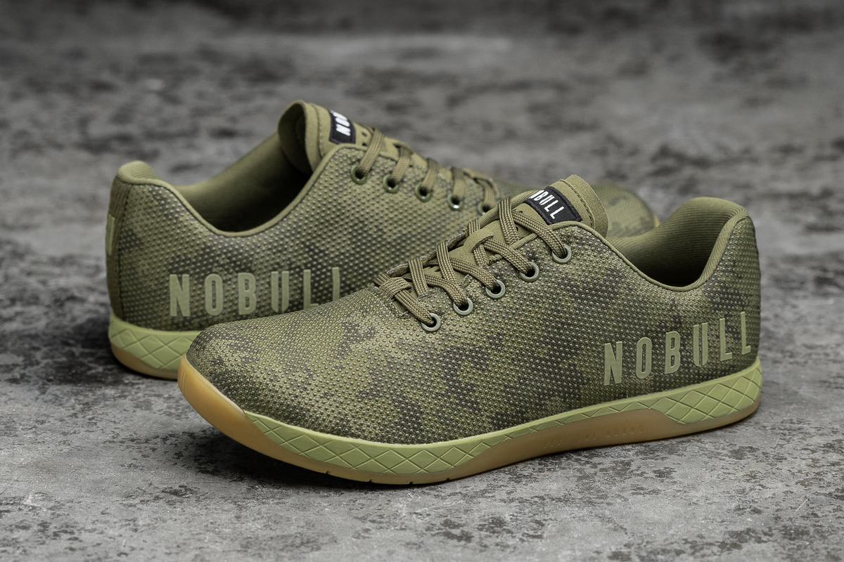 Camo Women's Nobull Superfabric Trainers | USA274893