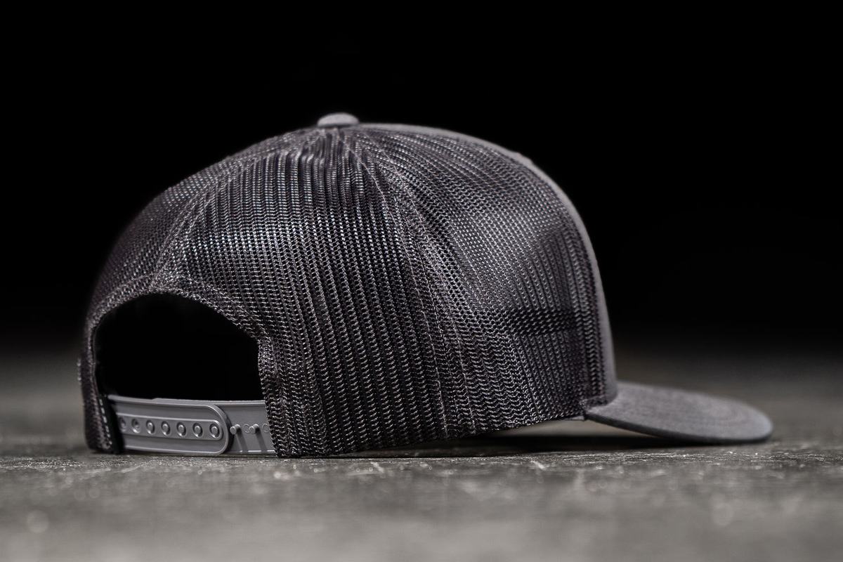 Dark Grey Black Women's Nobull Curved-Brim Trucker Hats | USA315087