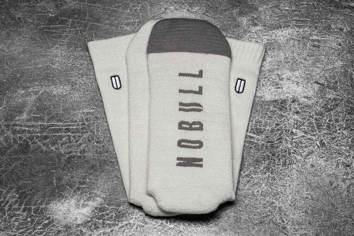 Dark Grey Men's Nobull Crew Socks | USA416593