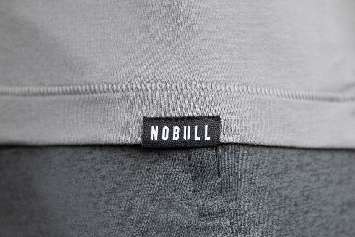 Dark Grey Men's Nobull Lightweight Henley T Shirts | USA132960