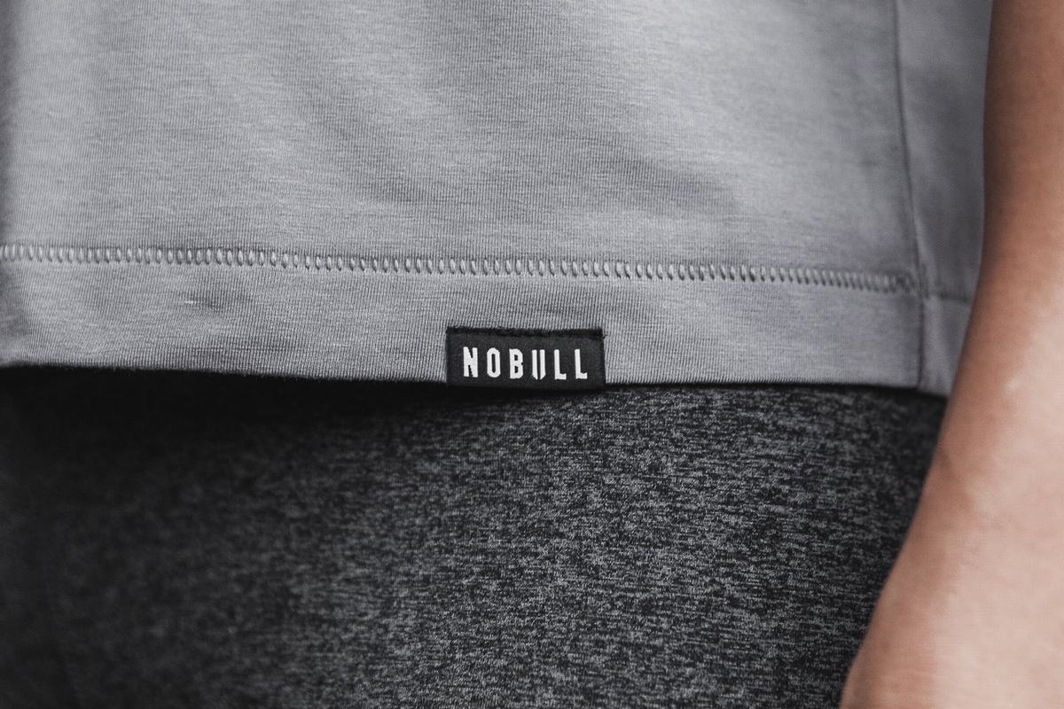 Dark Grey Women's Nobull Lightweight Boxy T Shirts | USA930487