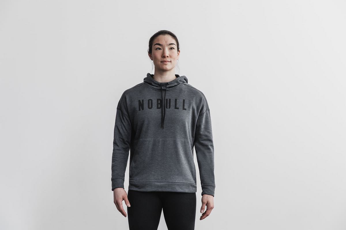 Deep Grey Women's Nobull Hoodie | USA687534