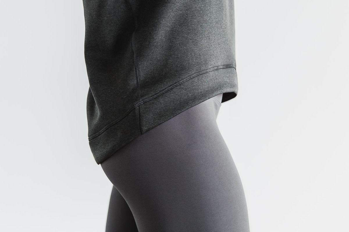 Deep Grey Women's Nobull Performance Crew Sweatshirts | USA260591