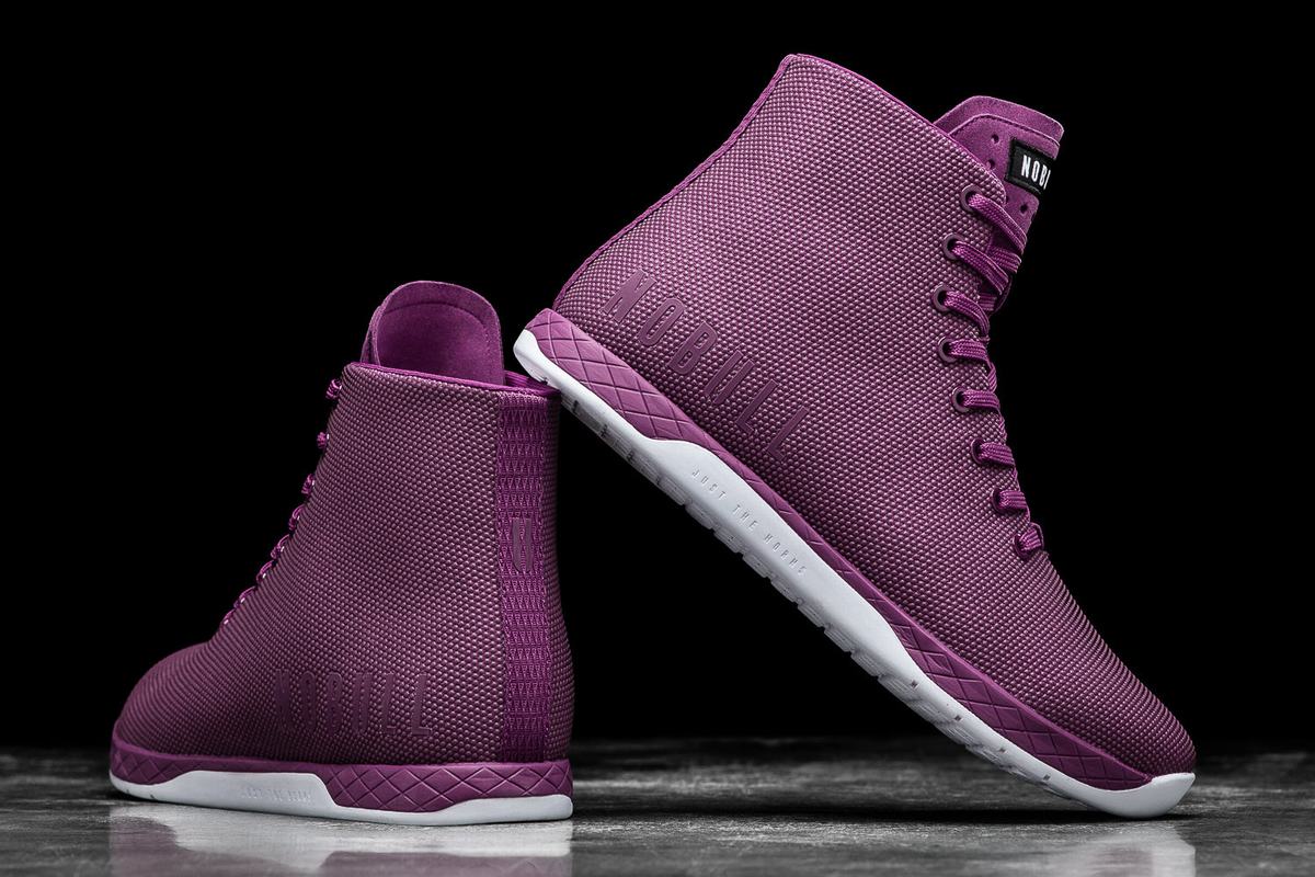 Deep Purple Men's Nobull Superfabric High-Top Trainers | USA019678