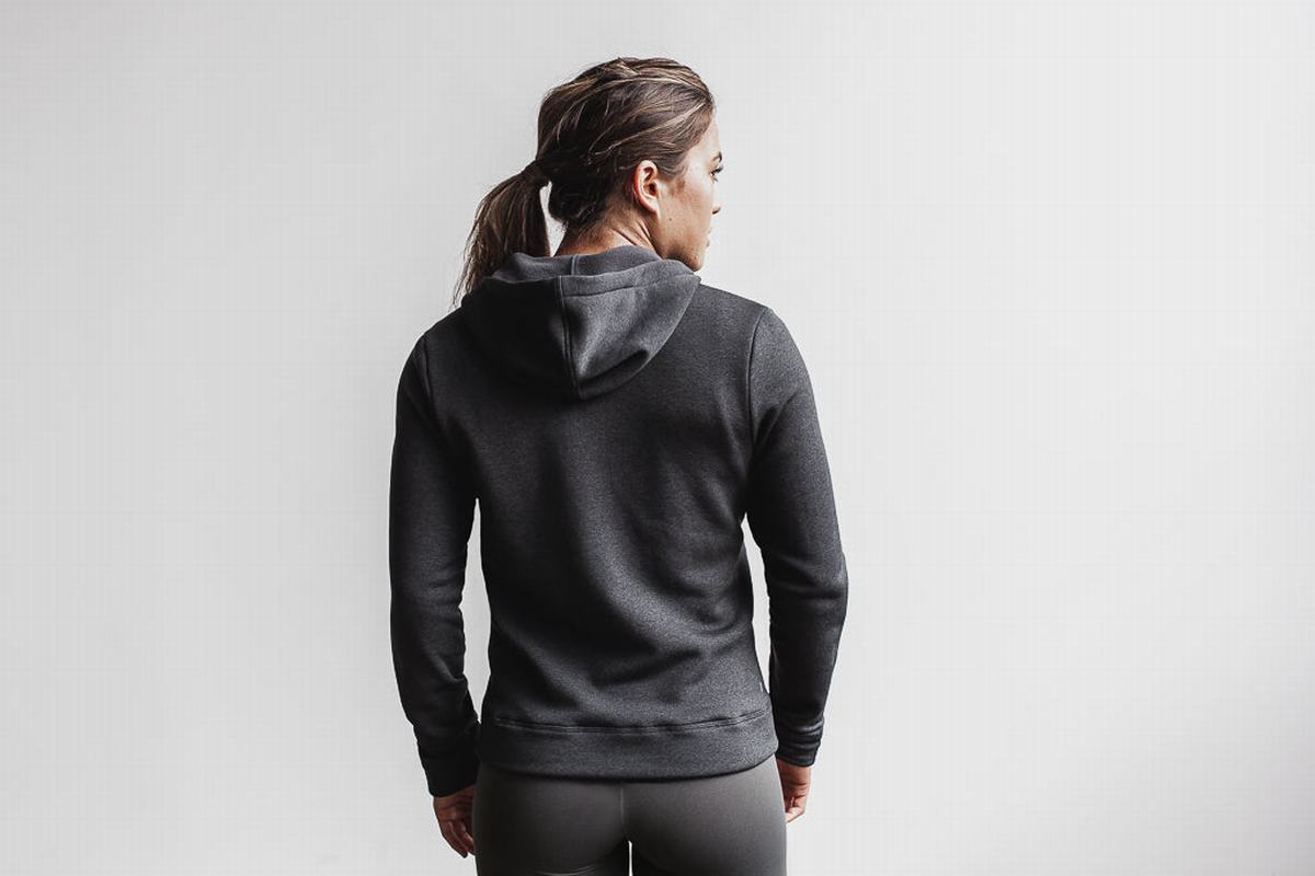 Deep Red Women's Nobull Performance Zip-up Hoodie | USA379045