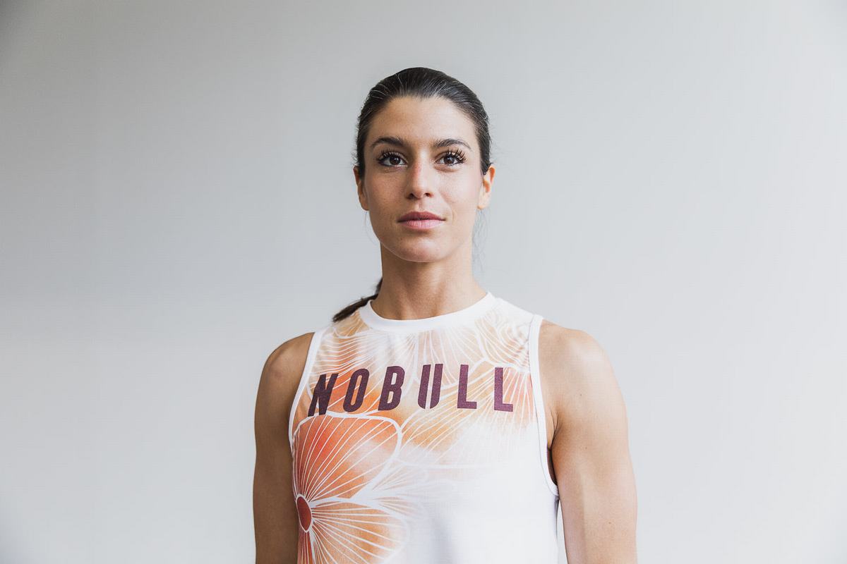 Gold Women's Nobull Muscle Tank Tops | USA417368