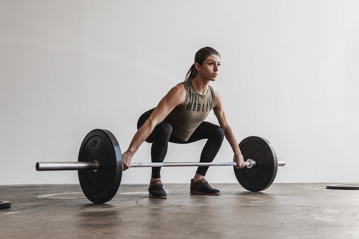 Green Camo Women's Nobull Muscle Tank Tops | USA962145