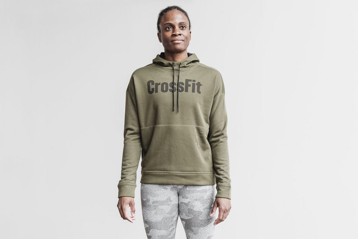 Green Women\'s Nobull Crossfit® Hoodie | USA327150