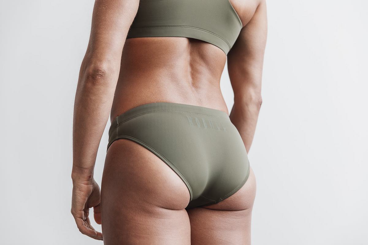 Green Women's Nobull Swim Bottom | USA423951