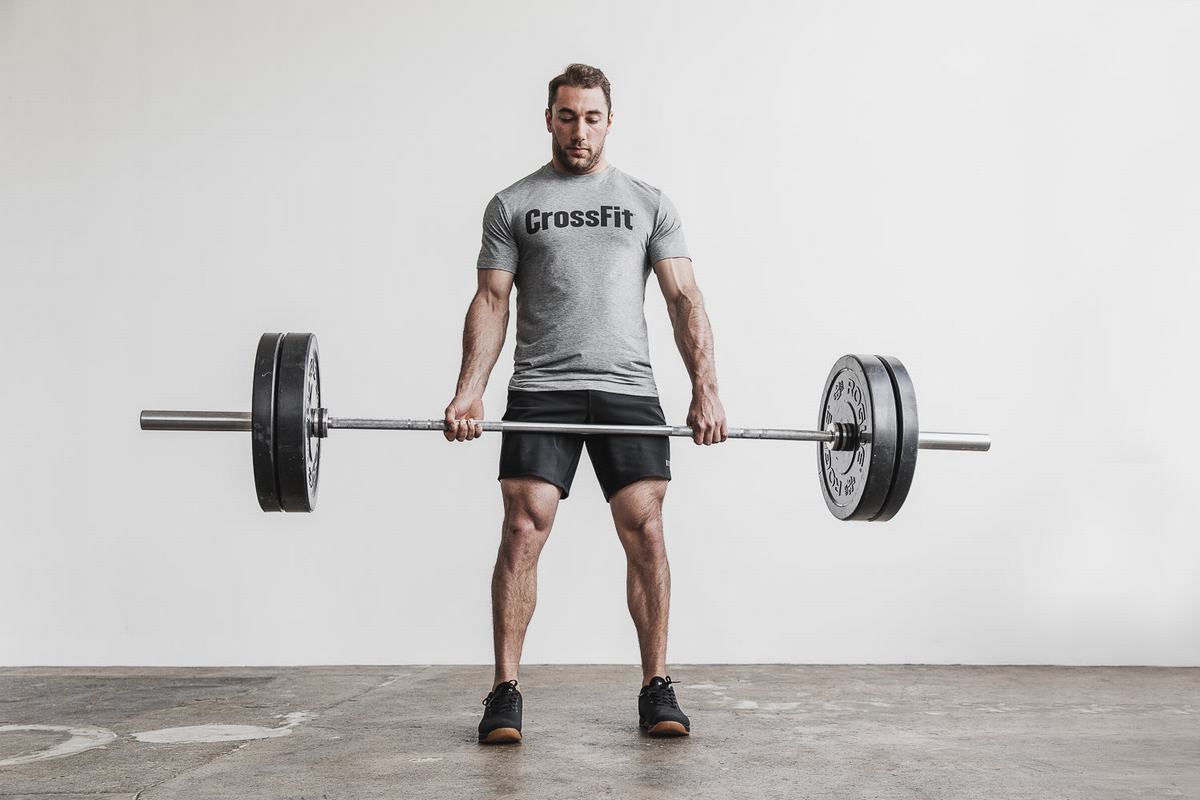 Grey Men's Nobull Crossfit® T Shirts | USA582964