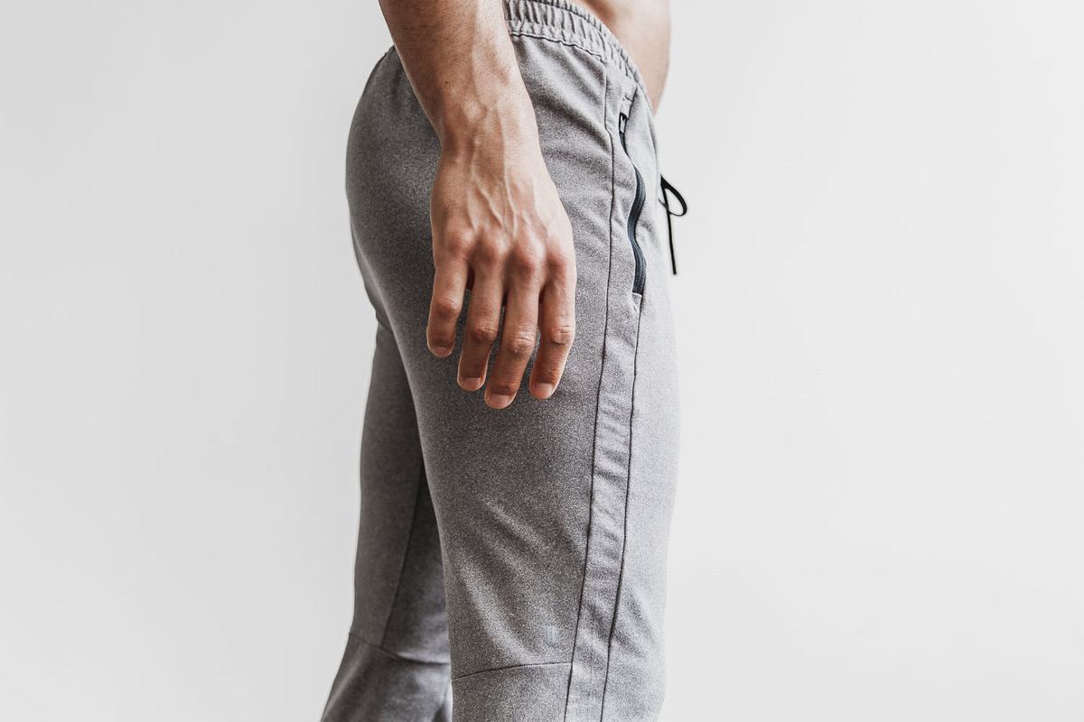 Grey Men's Nobull Joggers | USA758394