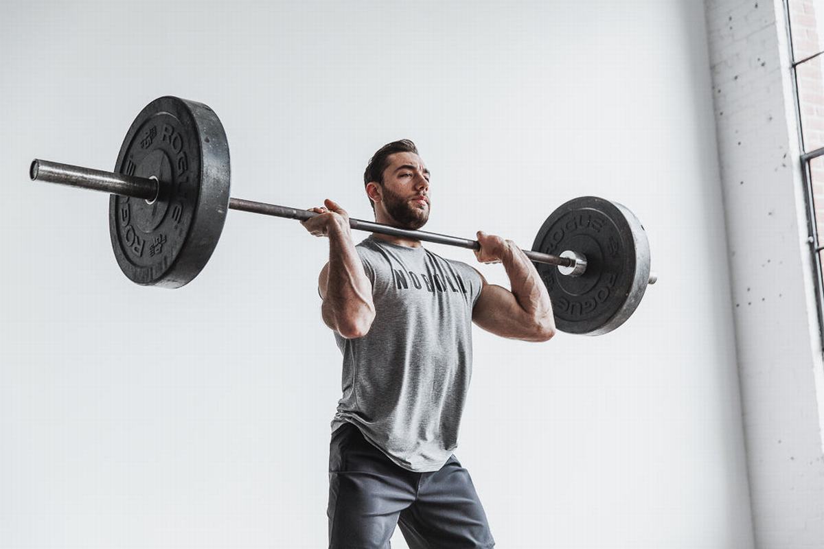 Grey Men's Nobull Sleeveless T Shirts | USA863274