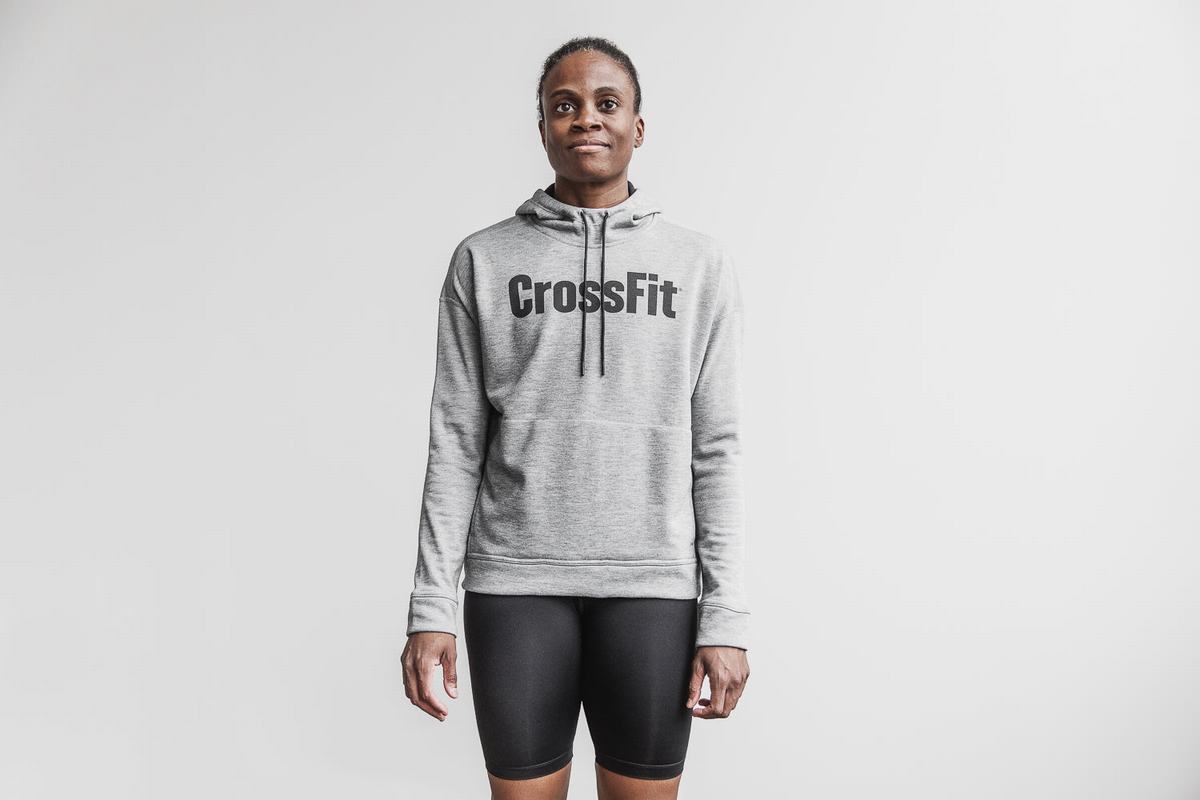 Grey Women\'s Nobull Crossfit® Hoodie | USA014567