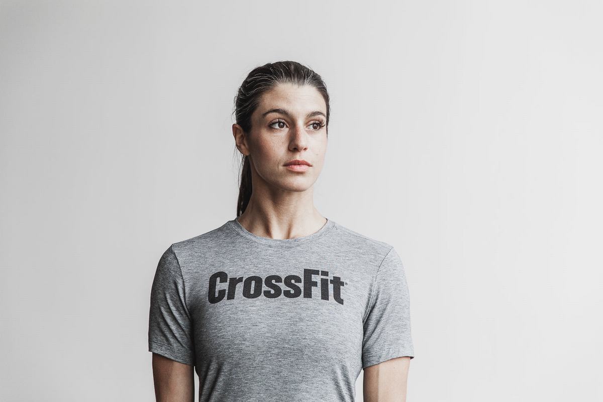 Grey Women's Nobull Crossfit® T Shirts | USA739421