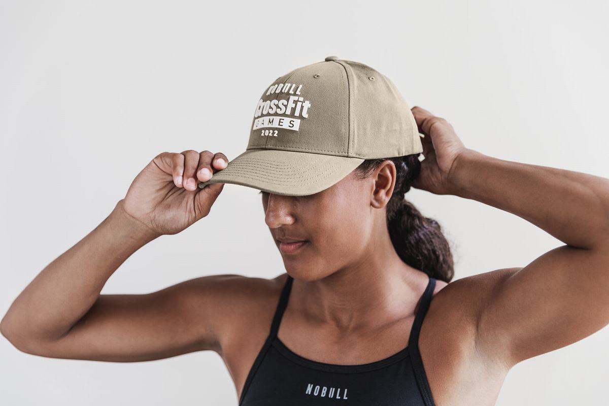 Light Brown Women\'s Nobull Crossfit Games® 2022 Classic Hats | USA190524