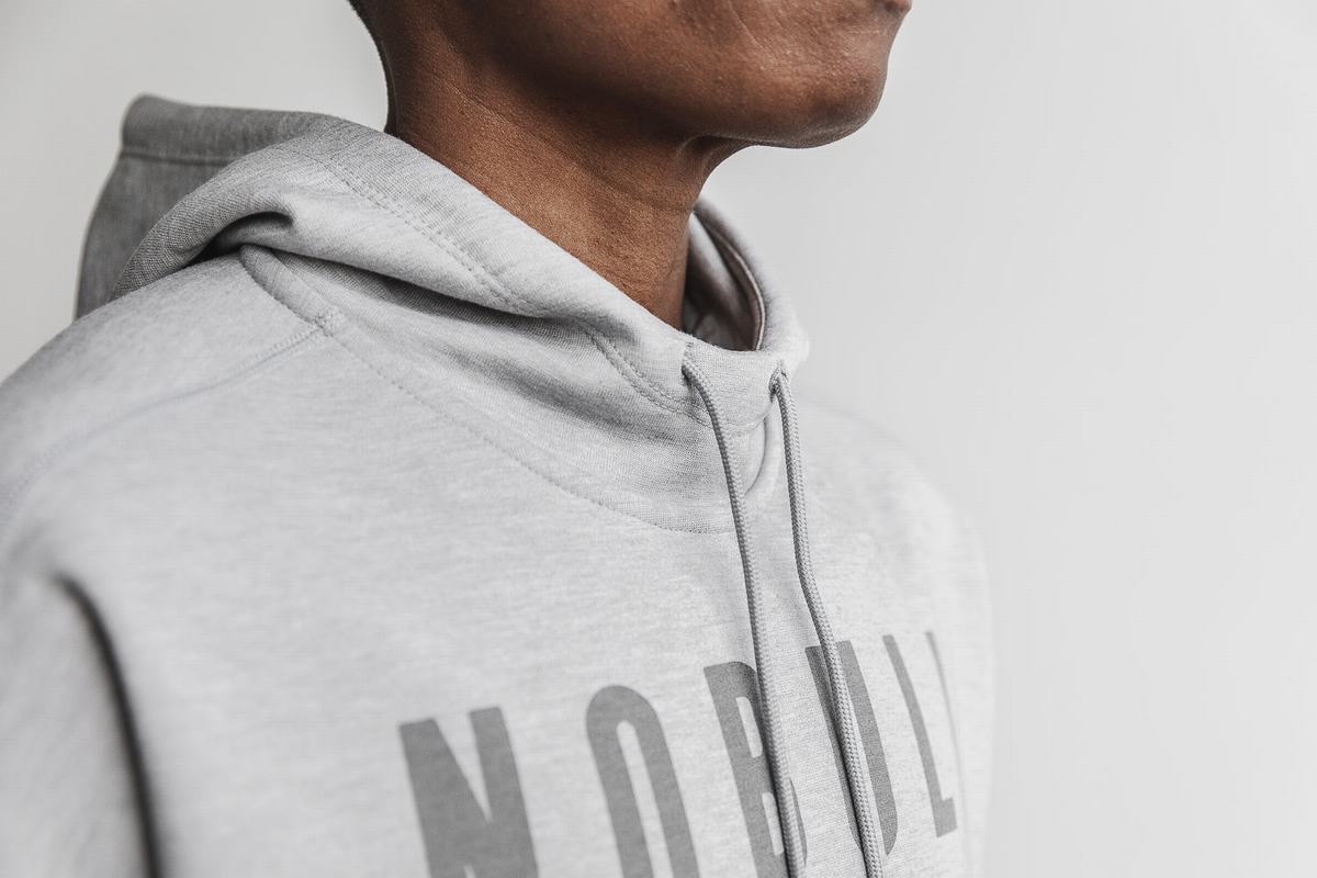 Light Grey Women's Nobull Hoodie | USA752193