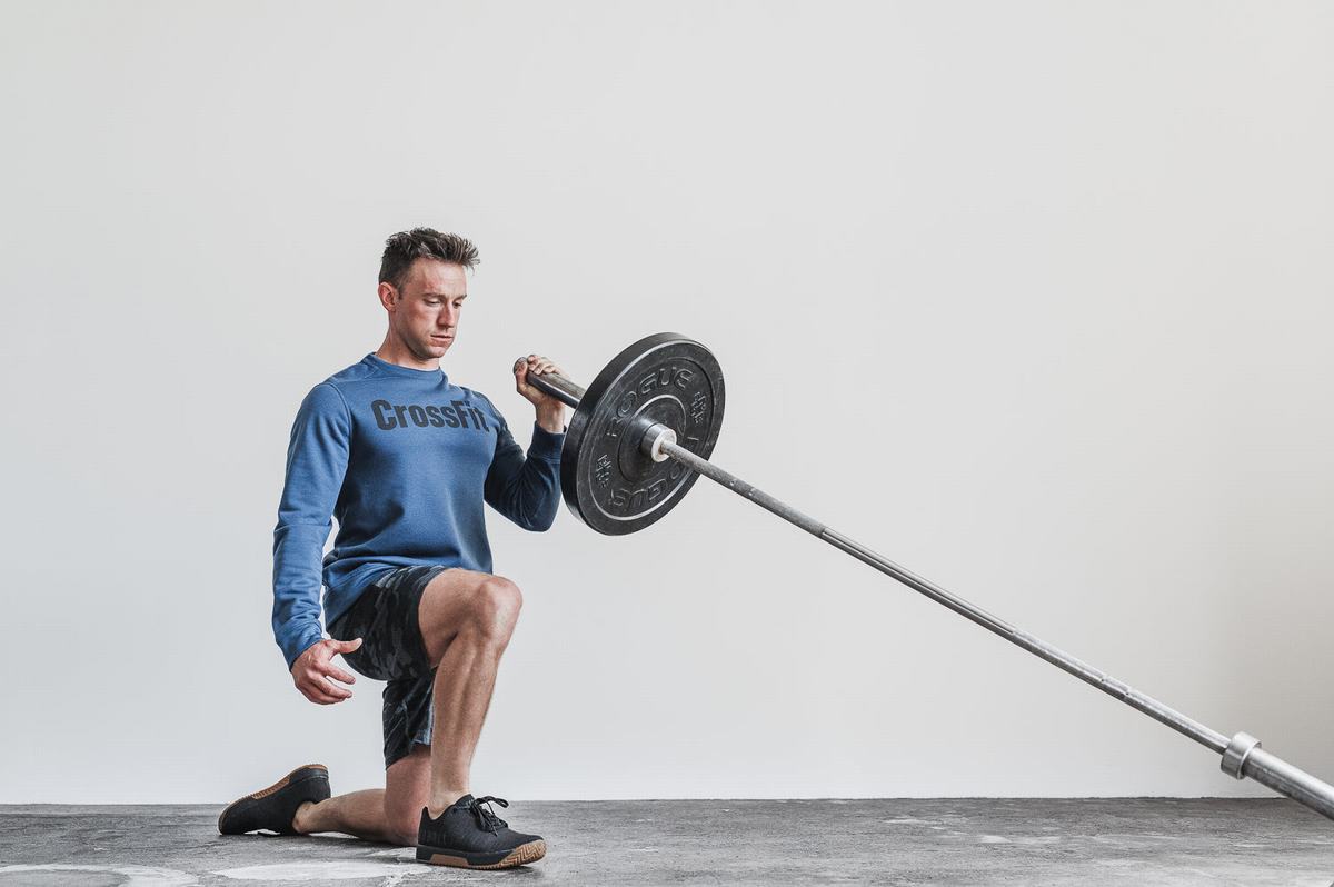 Navy Men's Nobull Crossfit® Crew Sweatshirts | USA038459