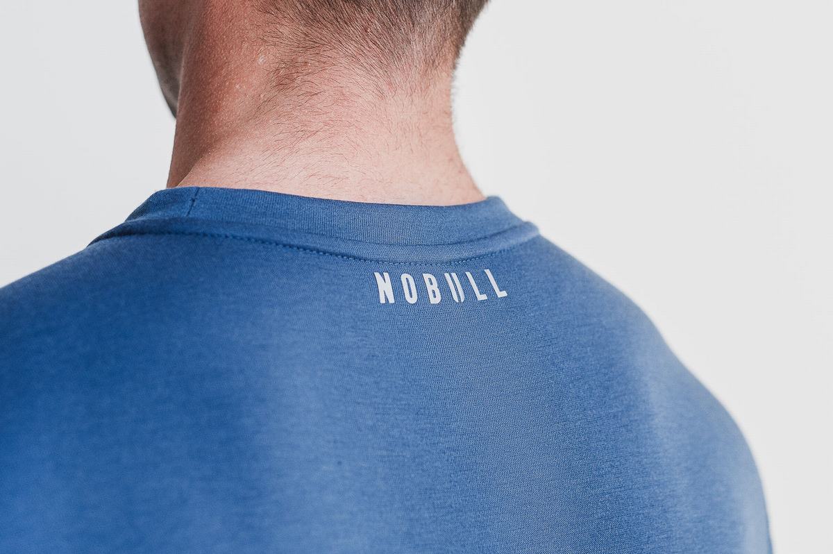 Navy Men's Nobull Crossfit® Crew Sweatshirts | USA038459