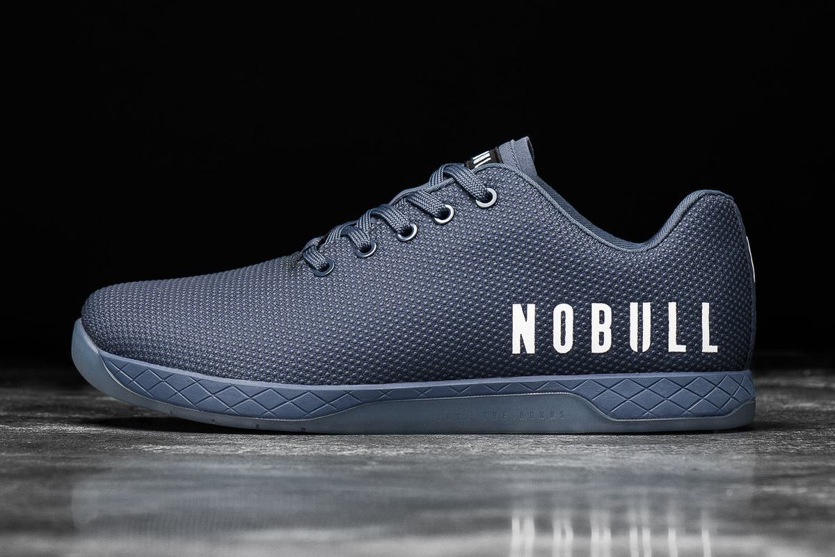 Navy Men\'s Nobull Superfabric Trainers | USA871203