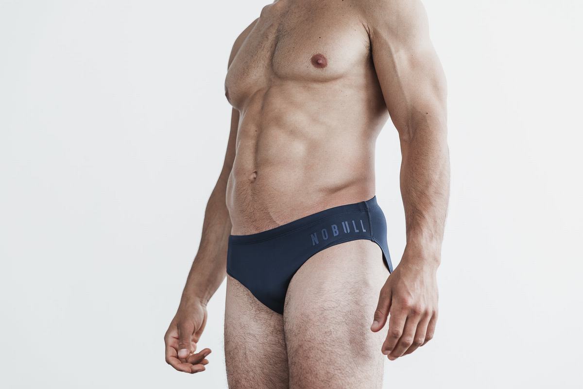 Navy Men's Nobull Swim Brief Swim | USA458613