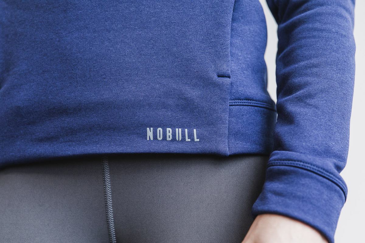 Navy Women's Nobull Performance Hoodie | USA864307